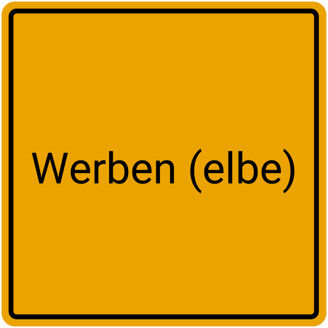 Meldebestätigung Werben (Elbe)